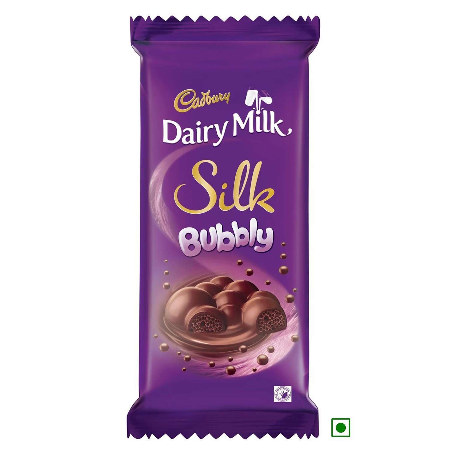 Dairy Milk Silk Bubbly 120 GM