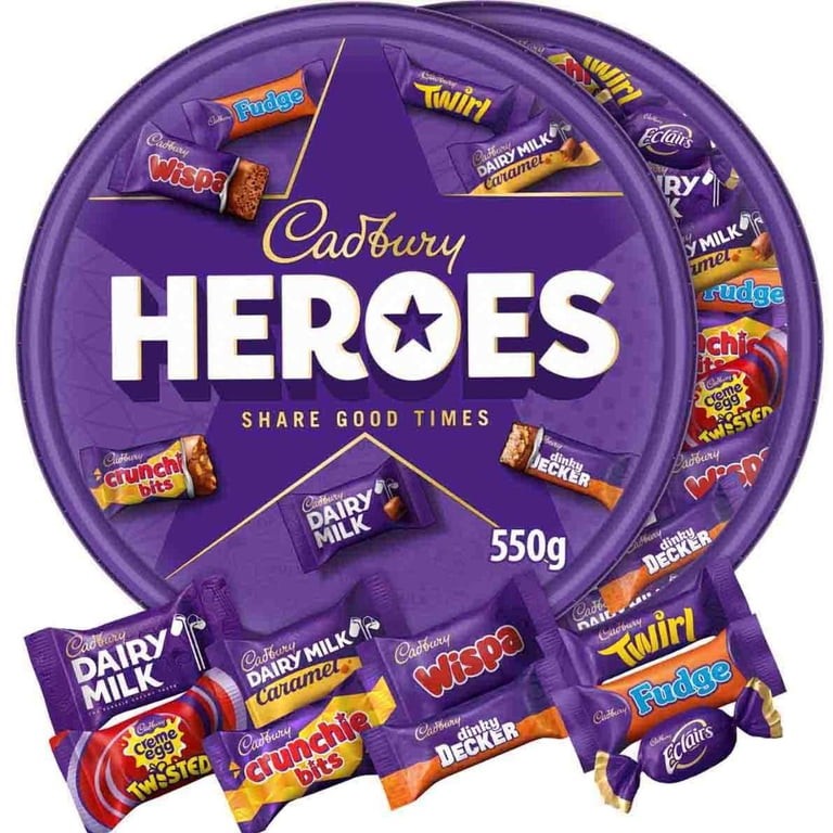 CAD HEROES TUB 550 GM