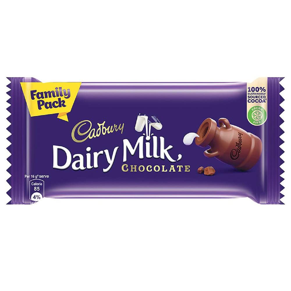 DAIRY MILK FAMILY PACK CADBURY 112 GM