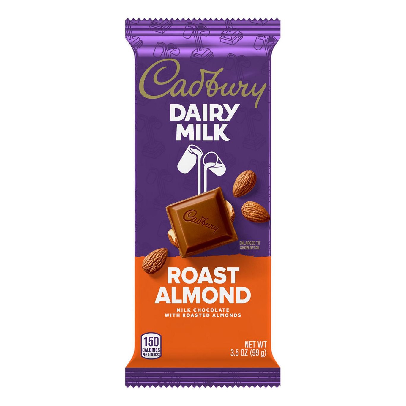 Cad Dairy Milk Roast Almond 52 GM