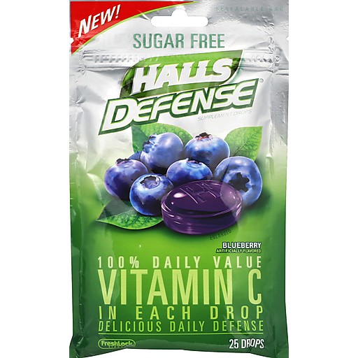 Halls Blueberry Flavor 25 GM