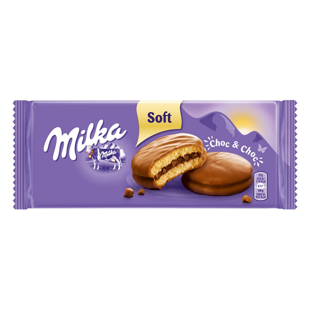 MILKA CHOCO & CHOC COOKIES 150 GM