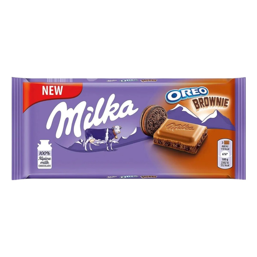 Milka Milka Oreo Brownie Chocolate 100 GM