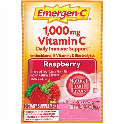 Alacer Emergen-C Raspberry 0.3 OZ
