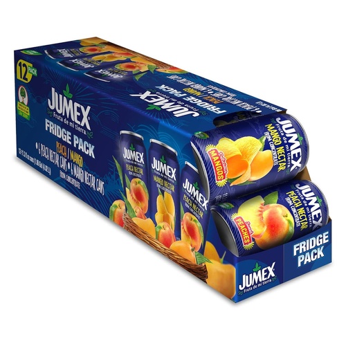 JUMEX FRIDGE PACK PEACH MANGO            12 PACK