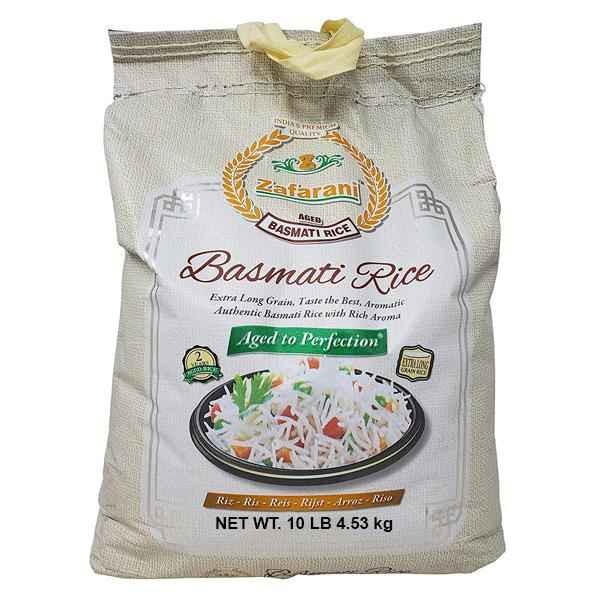 Zafarani Basmati Rice 10 LBS