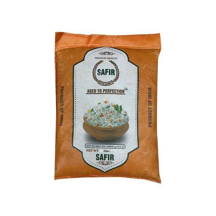 Safir Basmati Rice 20 LBS