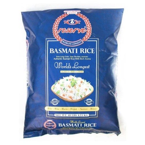ZAFARANI AGED BASMATI RICE 10 LBS