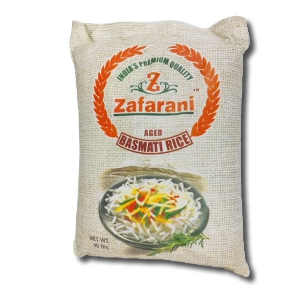 Zafarani Reserve Basmati 40 LBS