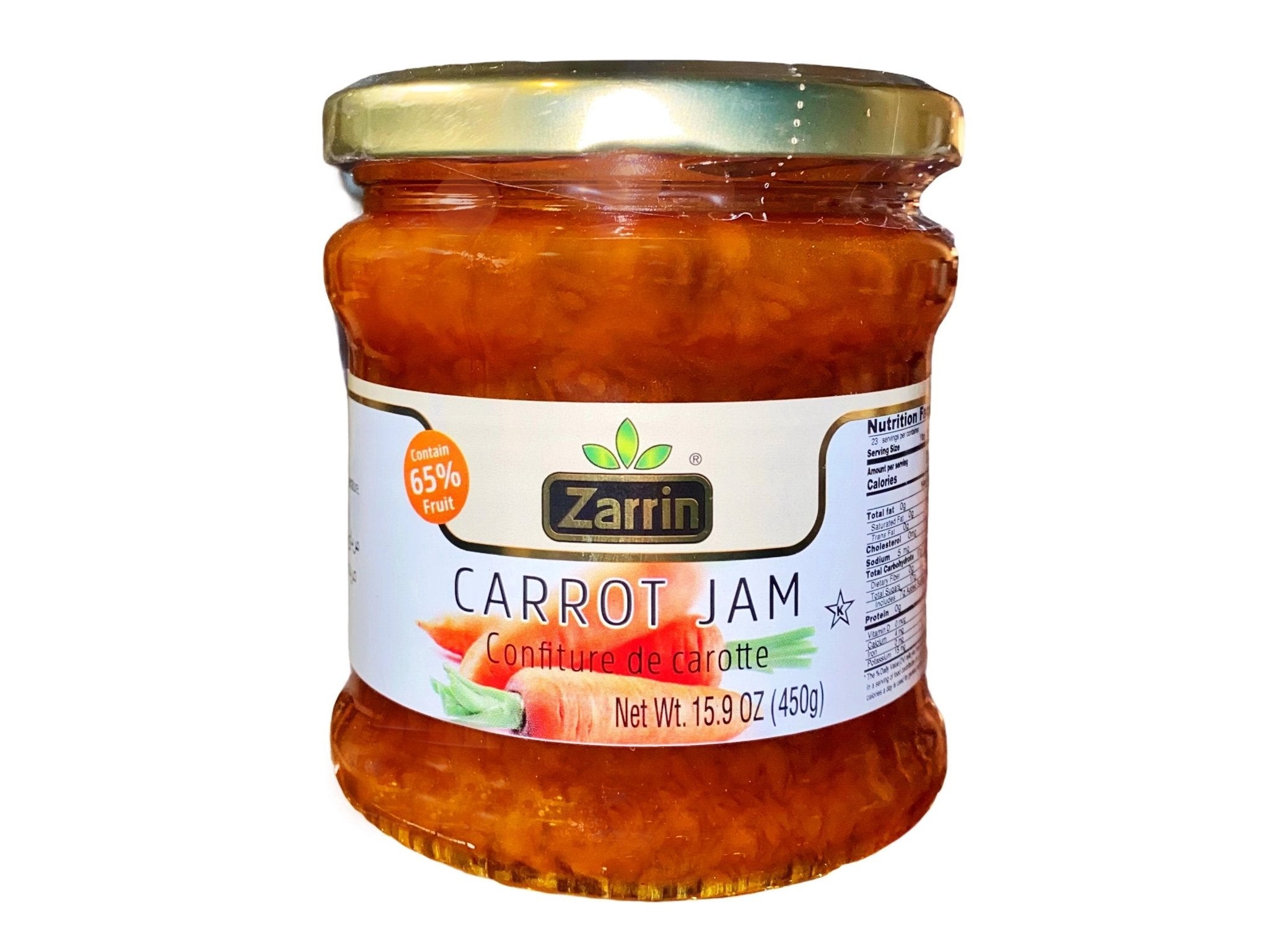 ZARRIN JAM CARROT 450 GM