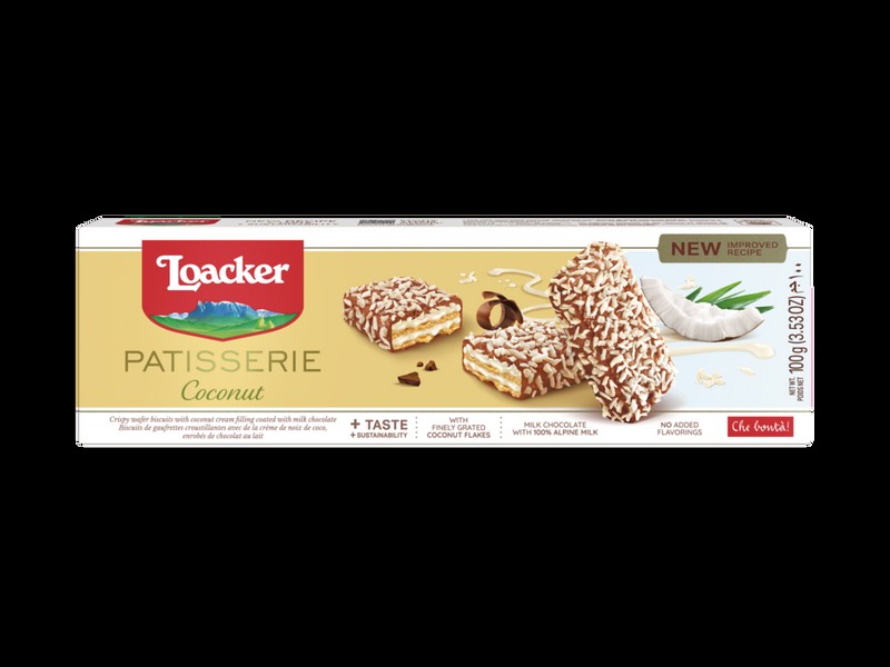 LOACKER PATISSERIE COCONUT 100 GM