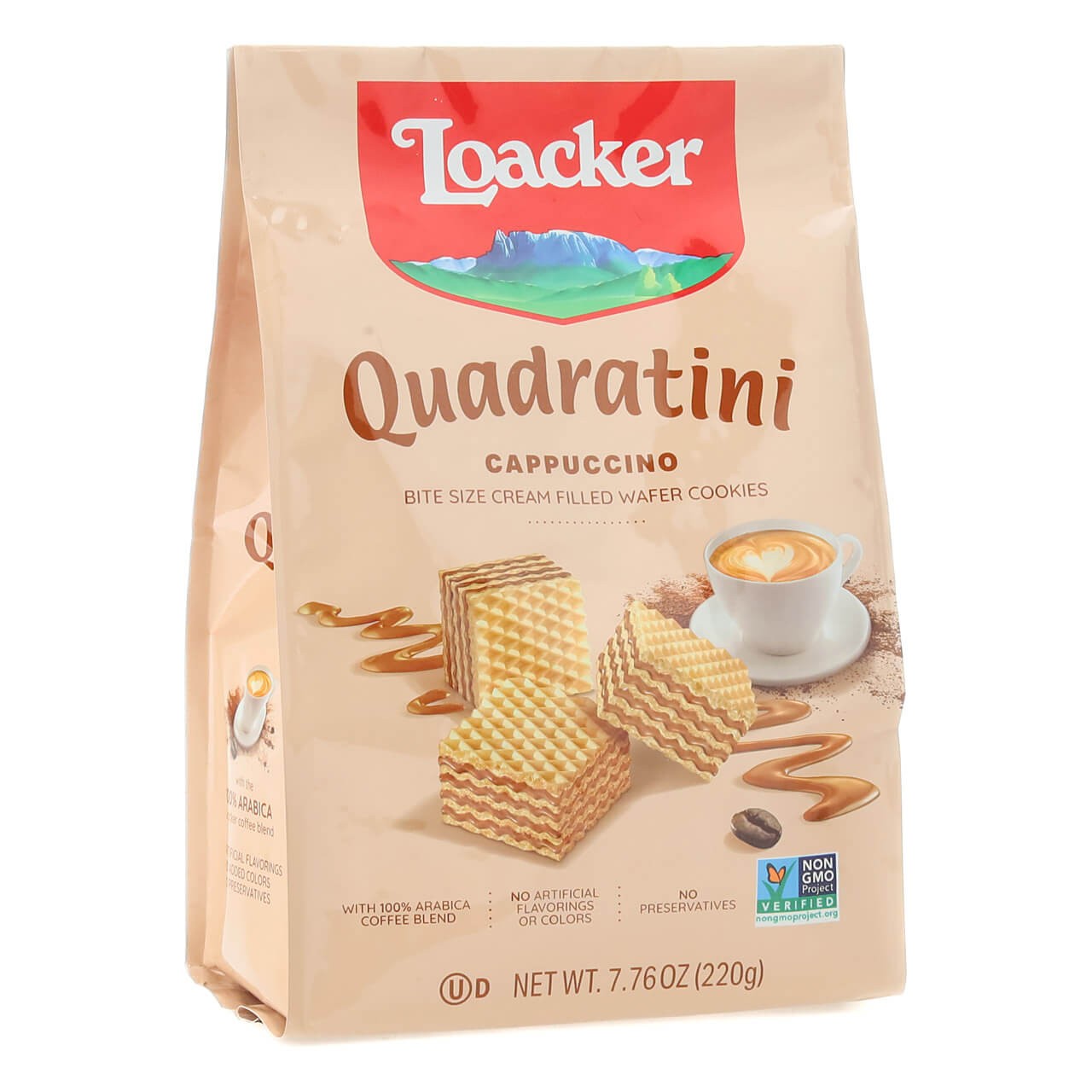 LOACKER CAPPUCCINO WAFERS 0.49 LBS