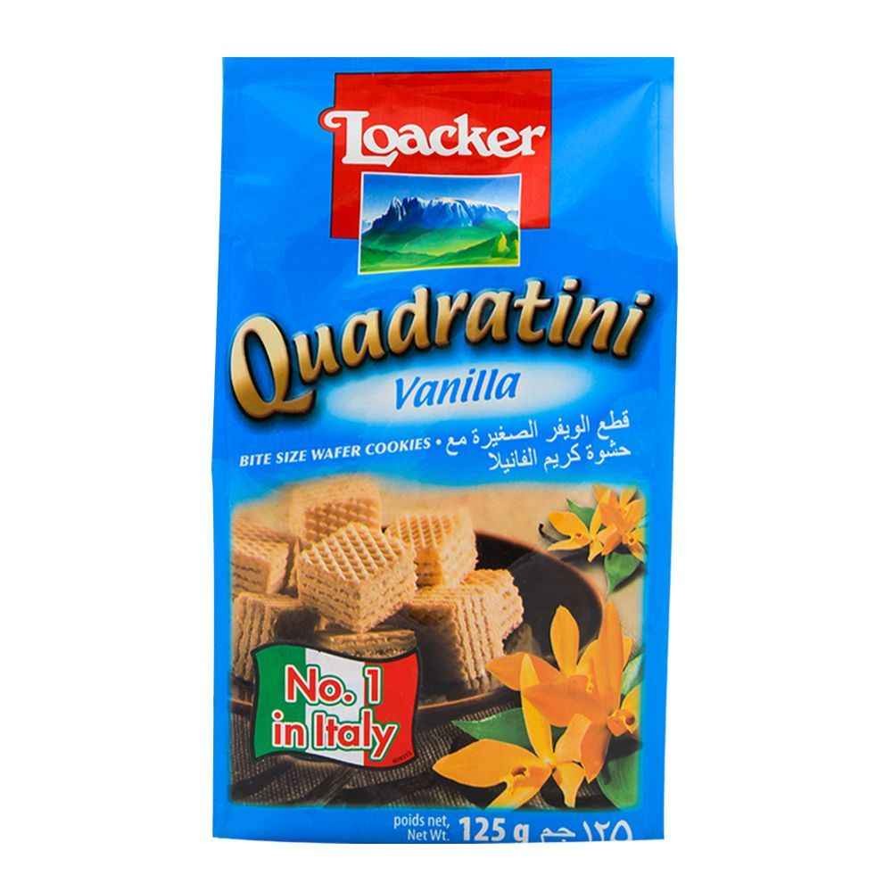 Loaker Vanilla Wafer 125 GM