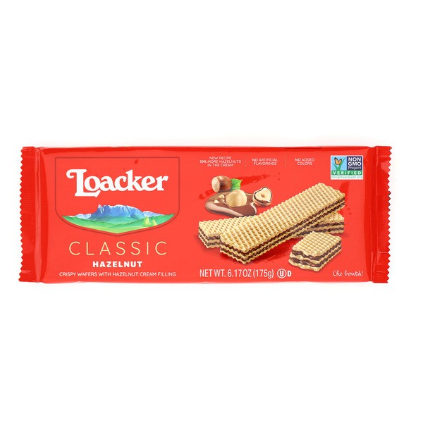 LOACKER WAFER HAZELNUT 175 GM
