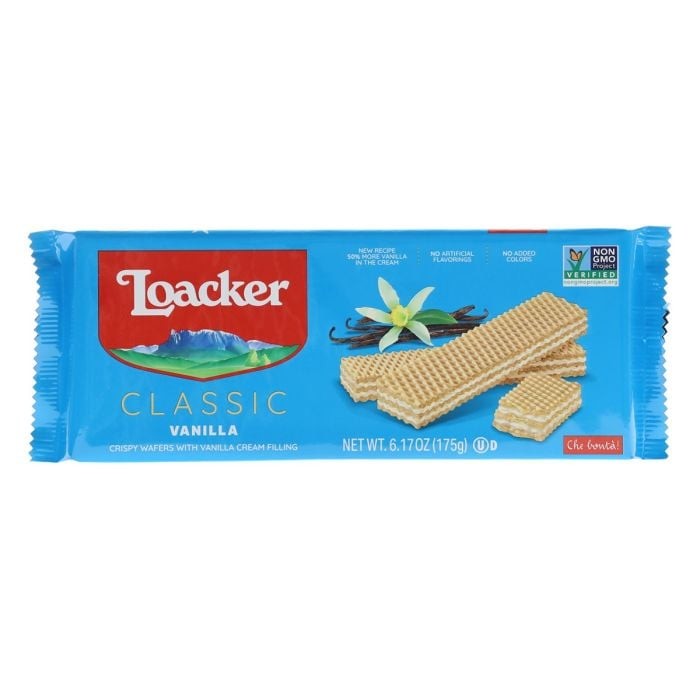 LOACKER WAFER VANILA 175 GM