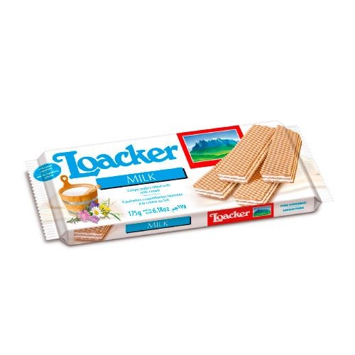 LOACKER WAFER MILK 175 GM