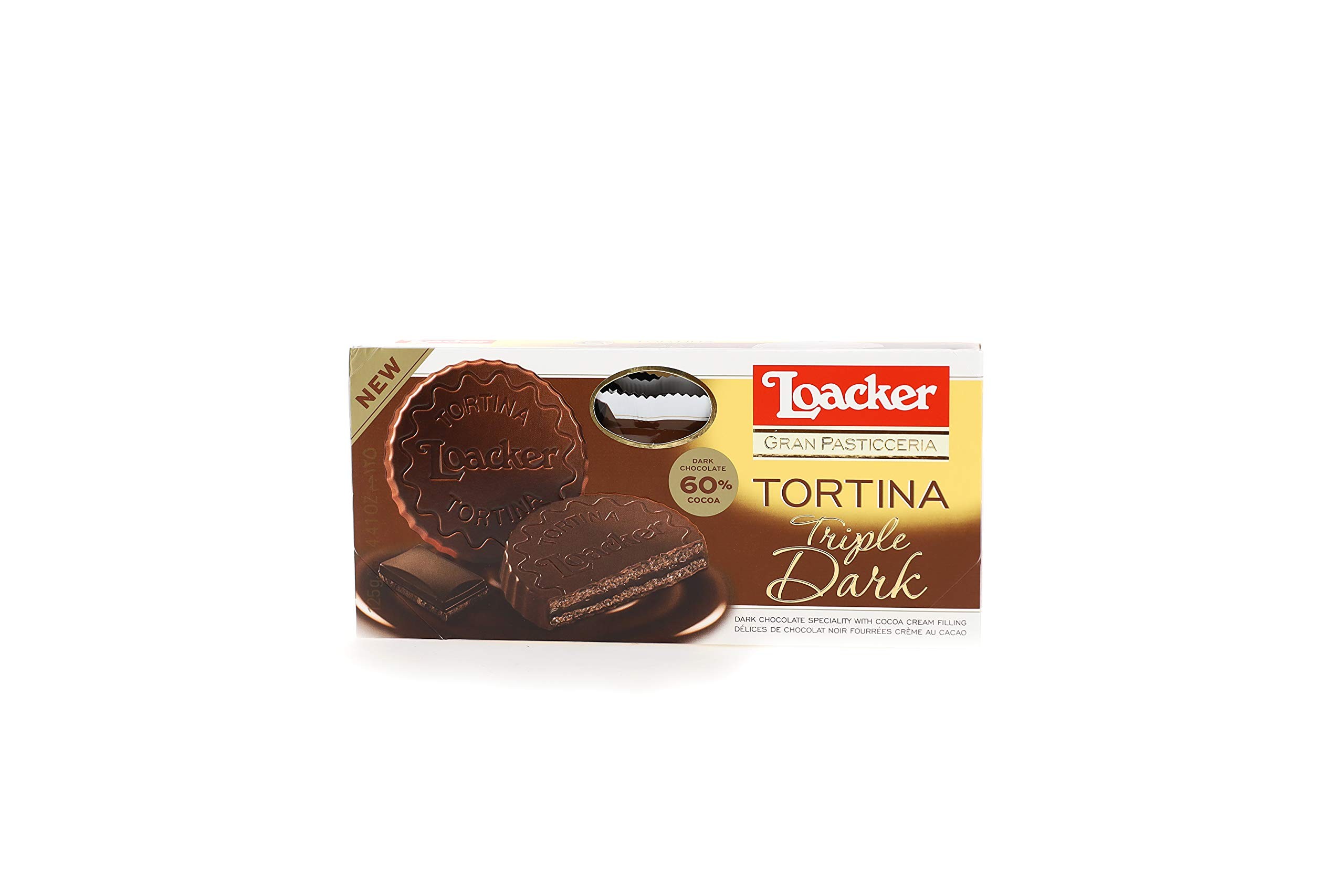 Loacker Tortina Chocolate 125 GM