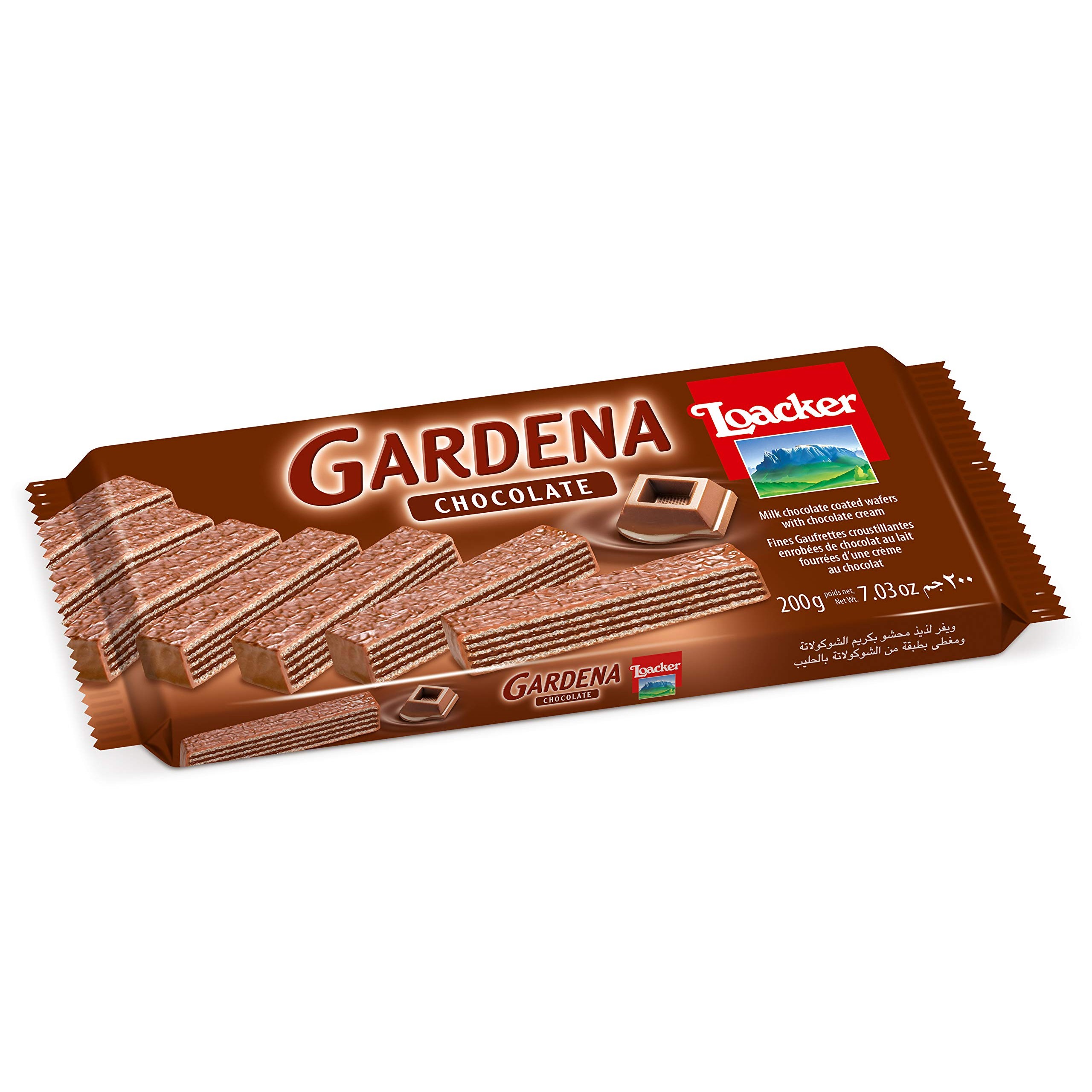 LOACKER GARDENA CHOCOLATE 200 GM