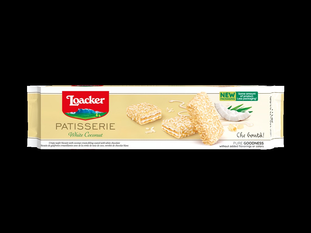 Loacker White Coconut Gran Pasticceria 100 GM