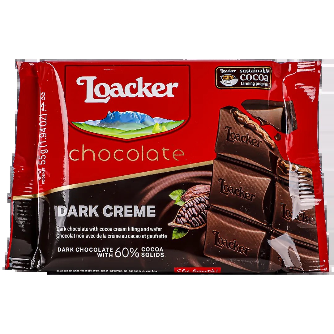 Loacker Dark Creme 55 GM