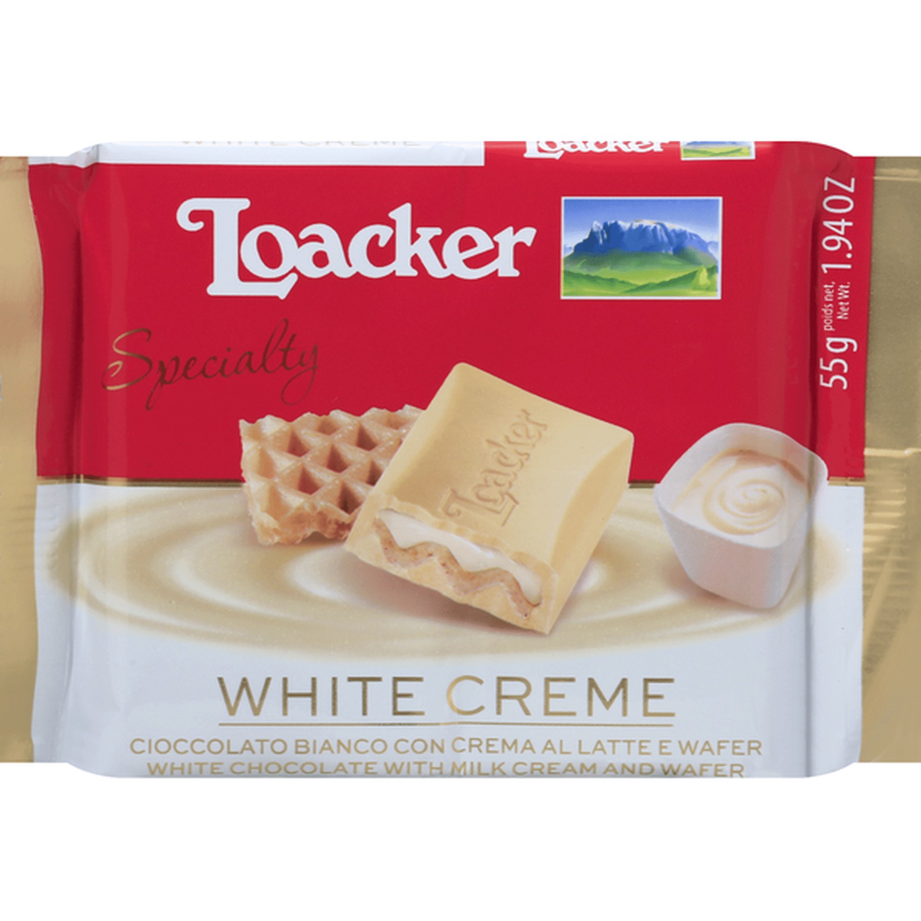 Loacker White Creme 55 GM