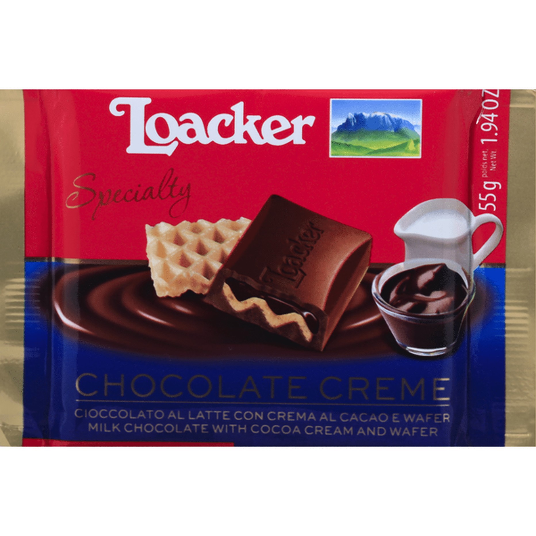 Loacker Chocol Creme 55 GM