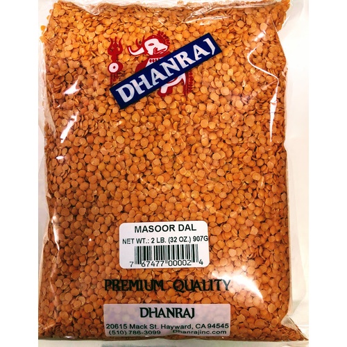 Dhanraj Masoor Dal 2 LBS