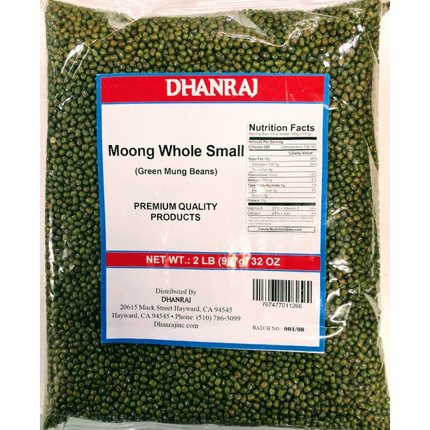 Dhanraj Moong Dal 2 LBS