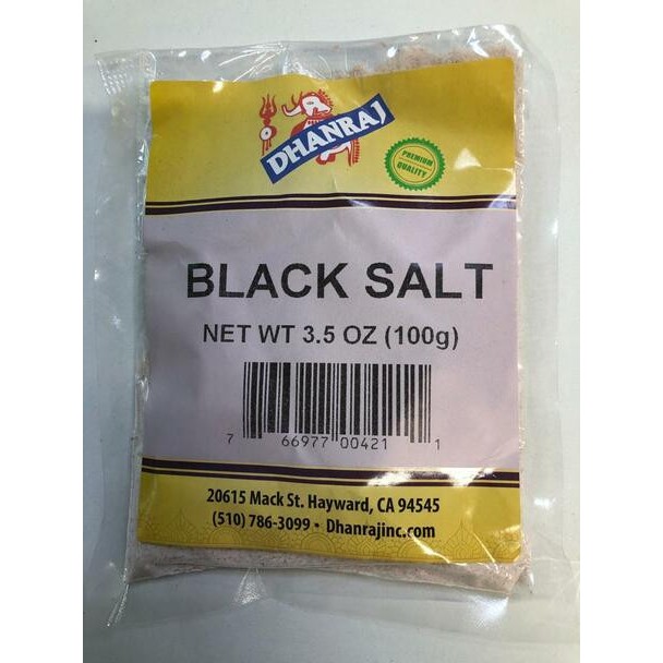 DHANRAJ BLACK SALT 200 GM