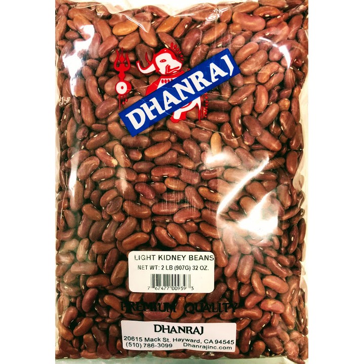 Dhanraj Light Kidney Beans 2 LBS
