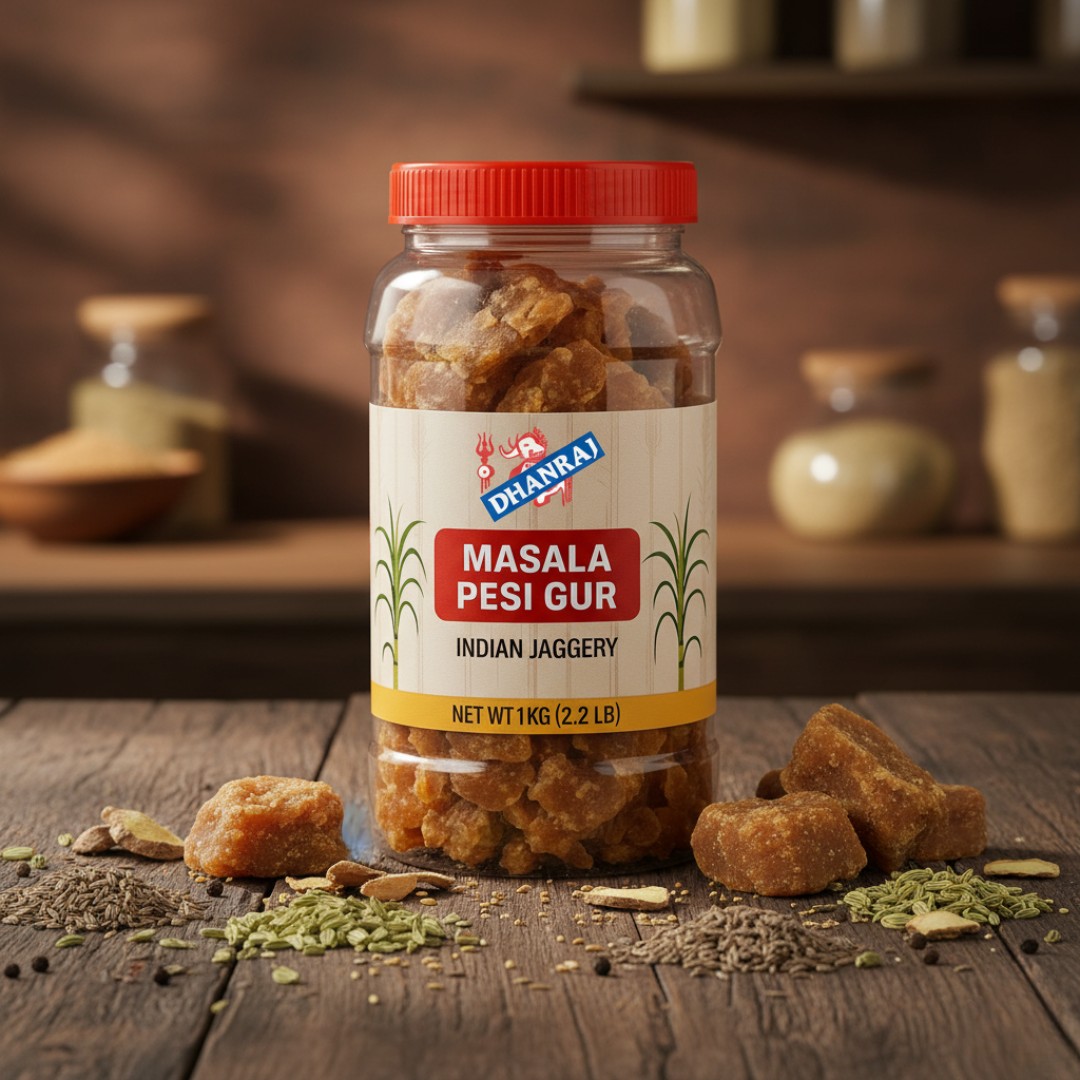 Dhanraj Masala Gur 1 KG