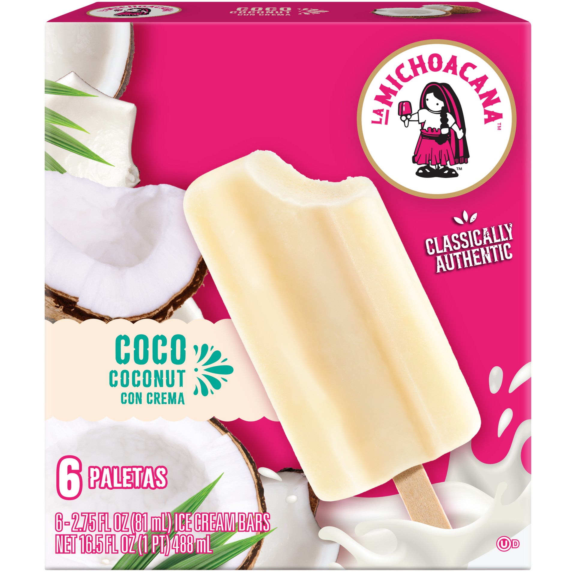 La Michoacana Coco 4 OZ
