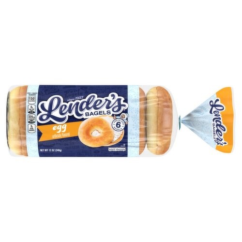 LEND EGG BAGEL 12 OZ