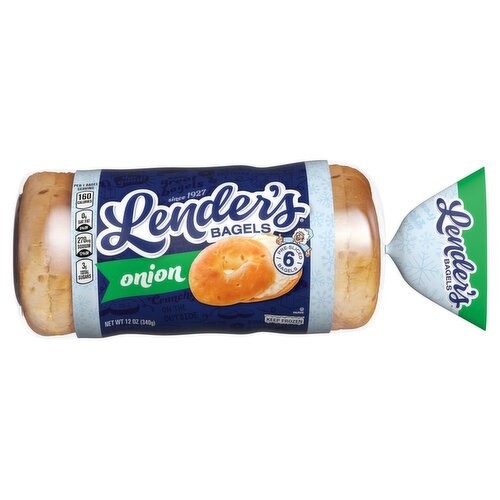 LEND ONION BAGEL 12 OZ