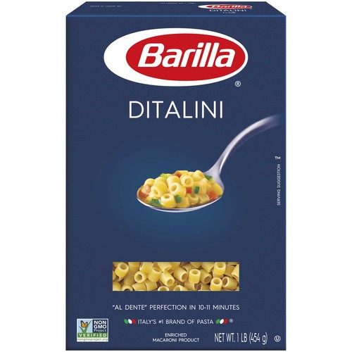 BARILLA DITALINI 16 OZ