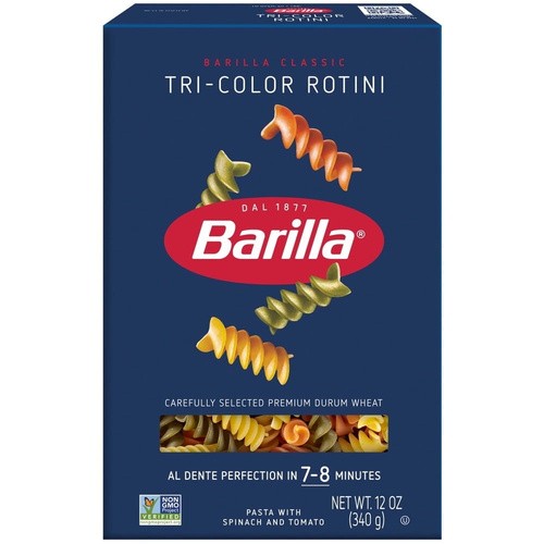 Barilla Tri Color Rotini 12 OZ