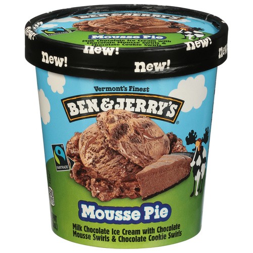 B&J MOUSSE PIE 16 OZ