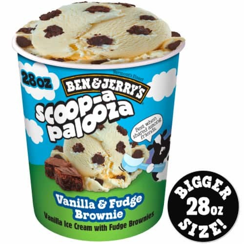 B&J VAN FUDGE BROWNI 28 OZ