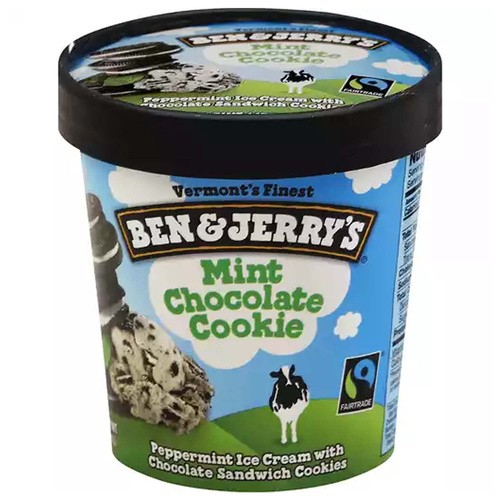 BEN&JERR MINT CHOC C 16 OZ