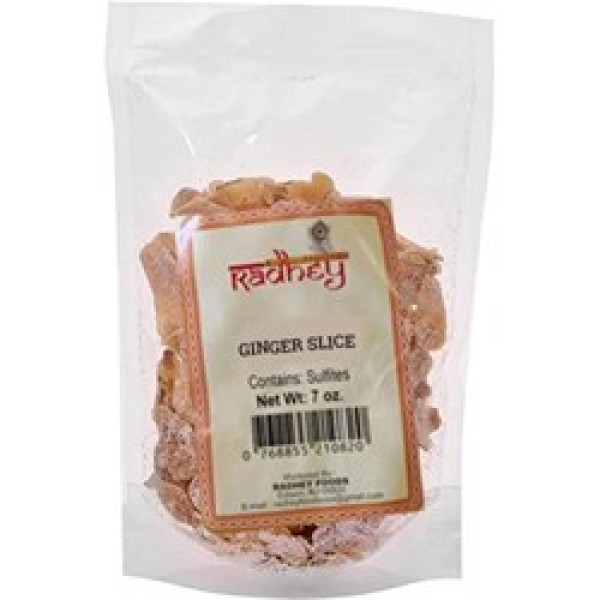 Radhey Ginger Slice 7 OZ