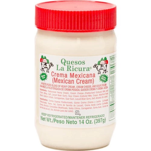 QUESOS LA RICURA MEXICAN CREAM 14 OZ
