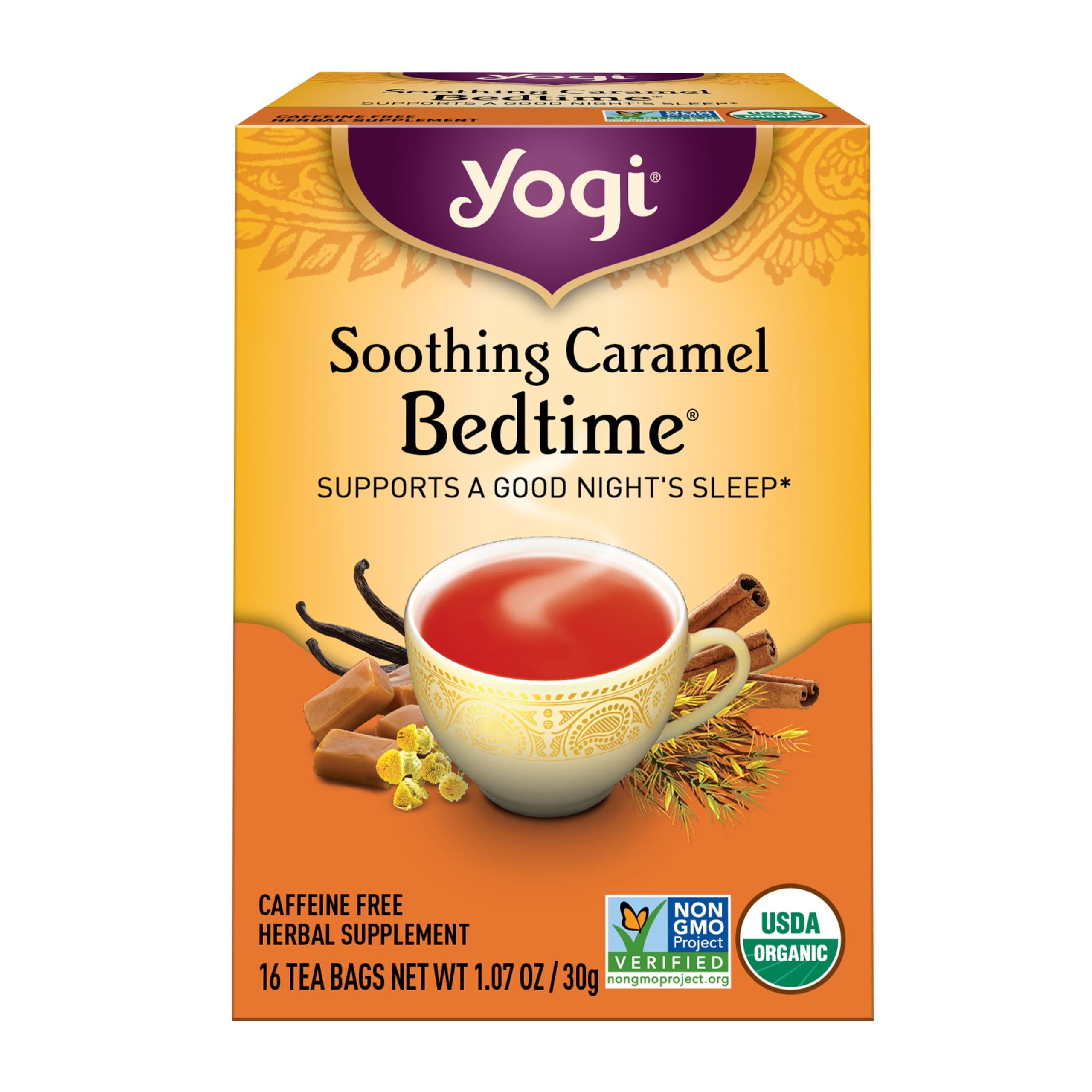 Yogi Soothing Caramel Bedtime 0.08 Lbs