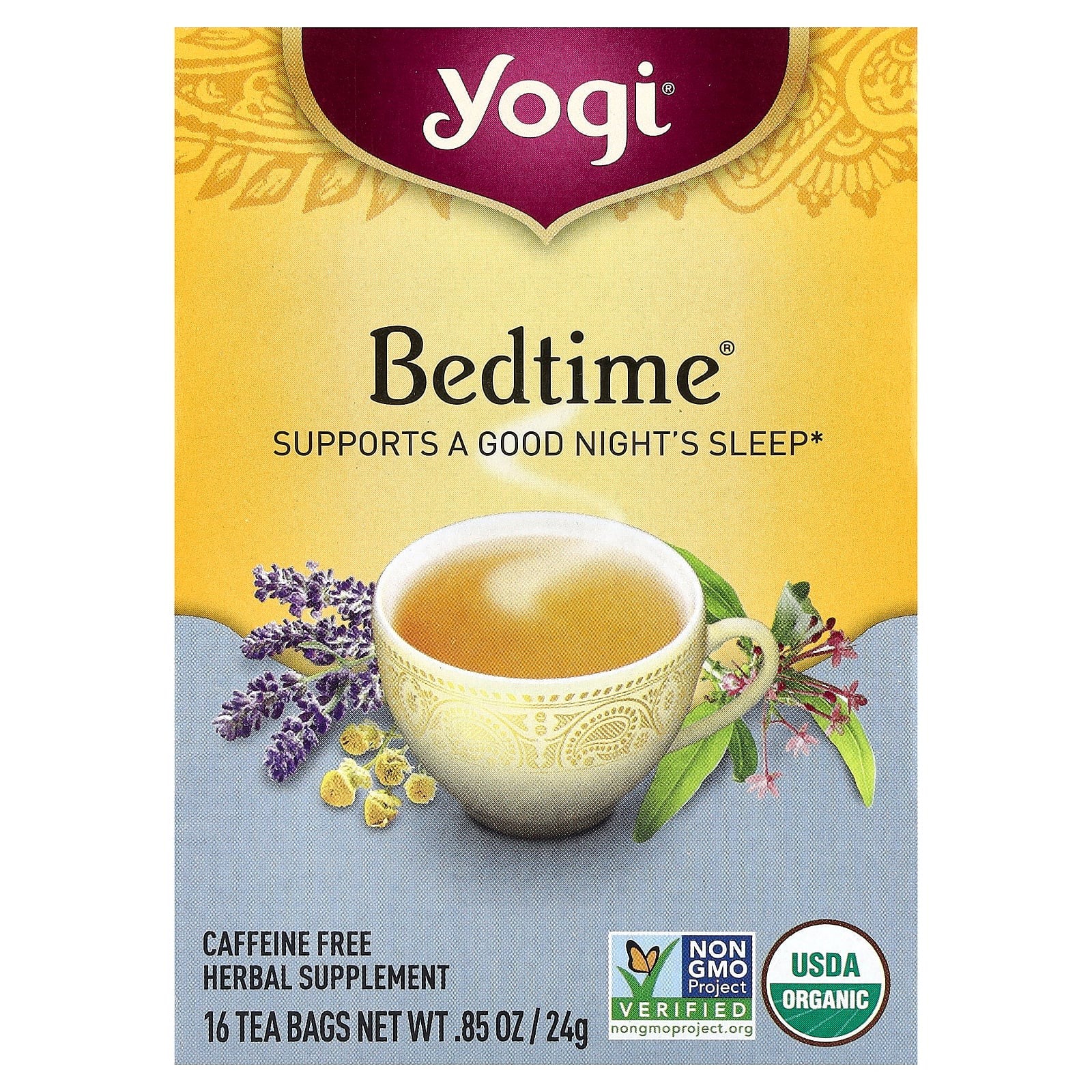 YOGI TEA BEDTIME 16 COUNT