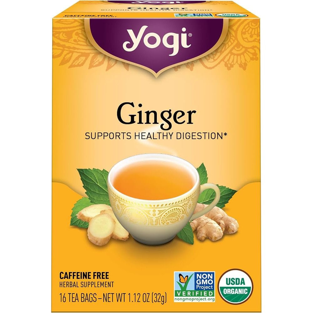 Yogi Tea Organic Ginger Tea Bags 1 OZ
