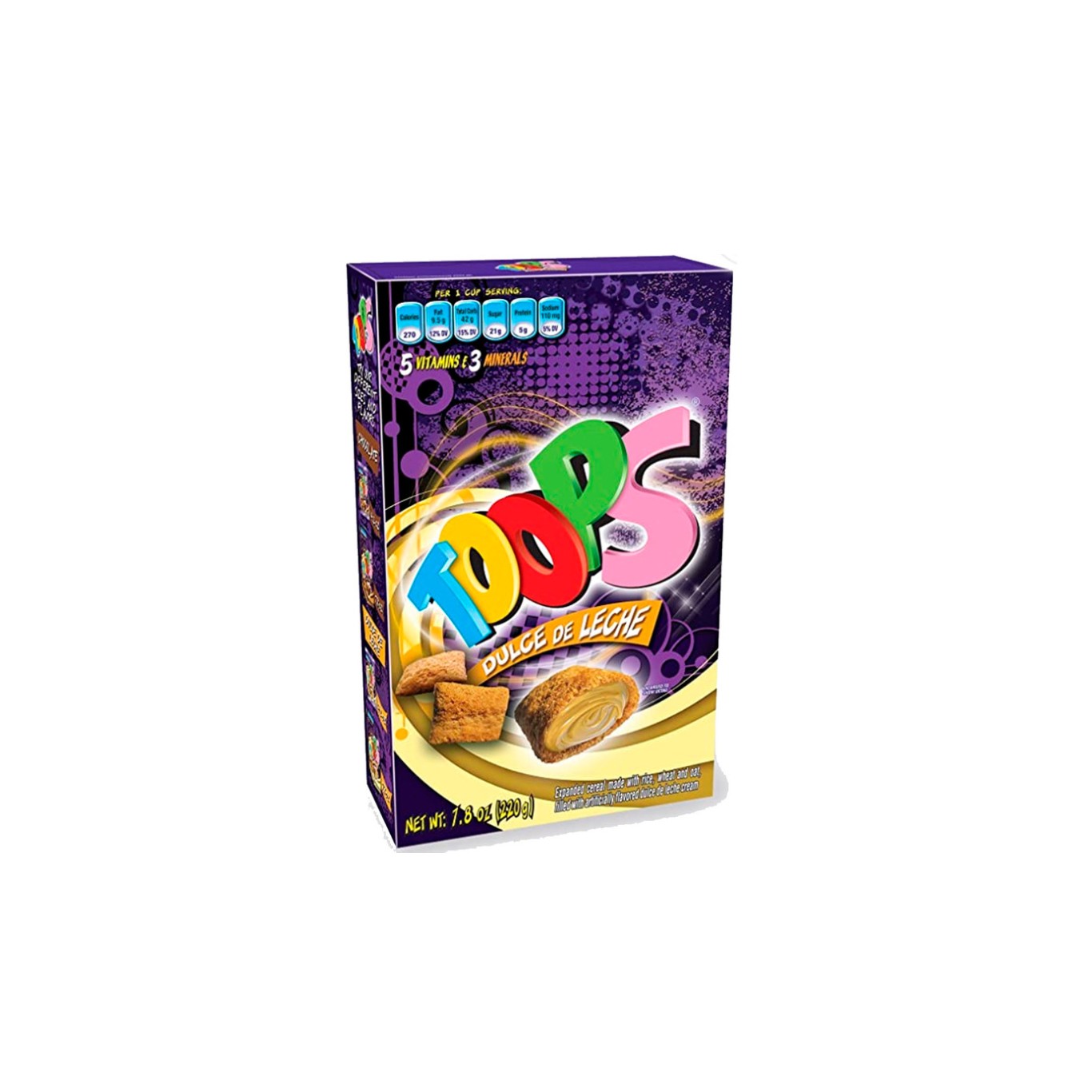 TOOPS DULCE DE LECHE CEREAL              7.8 OZ