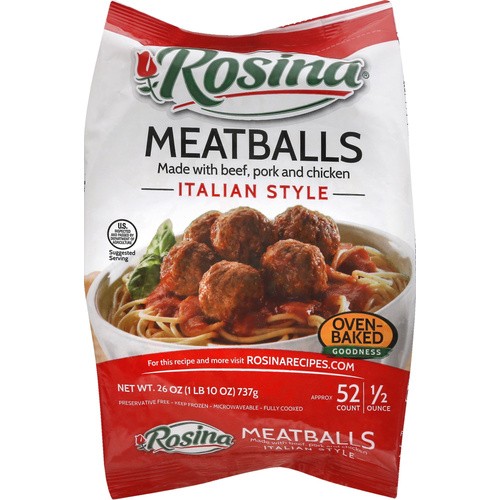 ROSINA ITALIAN MEATBALLS 26 OZ
