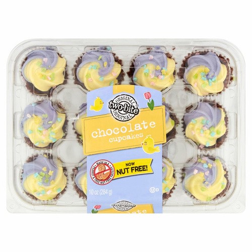 Two Bite Mini Chocolate Cupcakes 10 OZ
