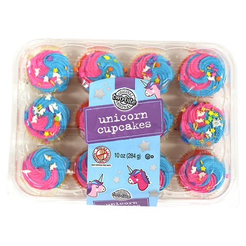 ORIGINAL TWOBITE UNICORN CUP CAKES 10 OZ