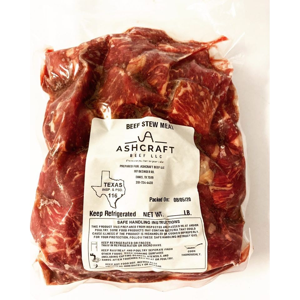 Beef Chuck Stew Chunks 1 LBS