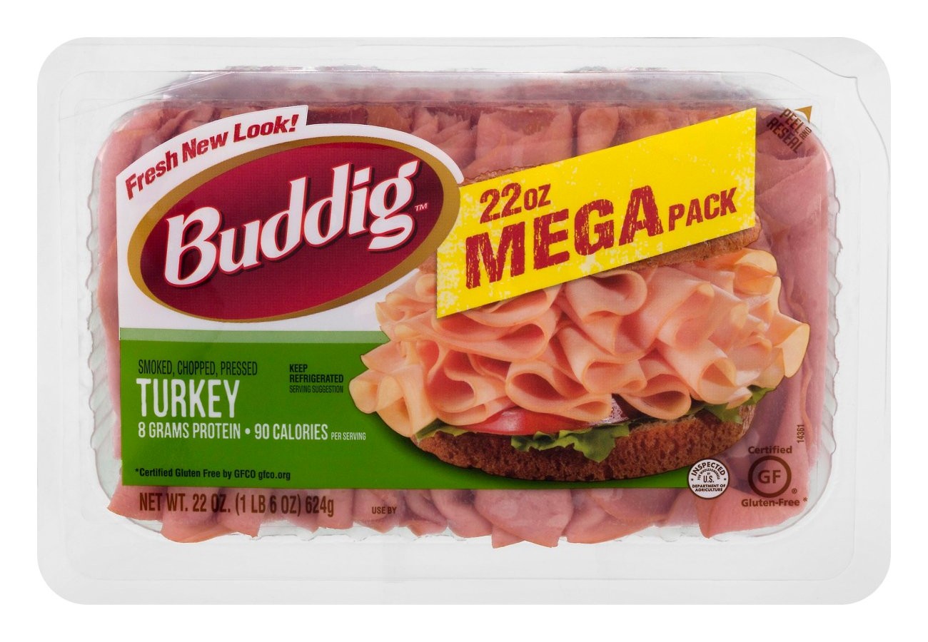 Buddig Smoked Turkey Mega Pack 22 OZ